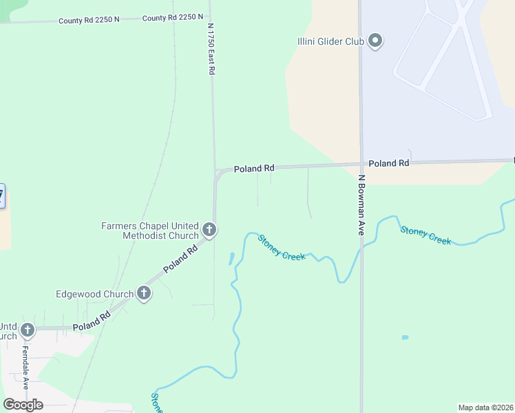 map of restaurants, bars, coffee shops, grocery stores, and more near 21908 1780 East Road in Danville