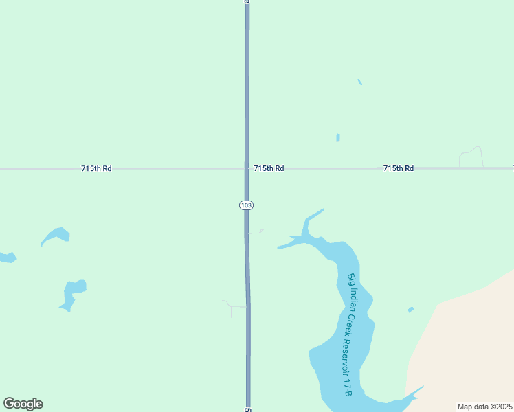 map of restaurants, bars, coffee shops, grocery stores, and more near 71484 Nebraska 103 in Jansen