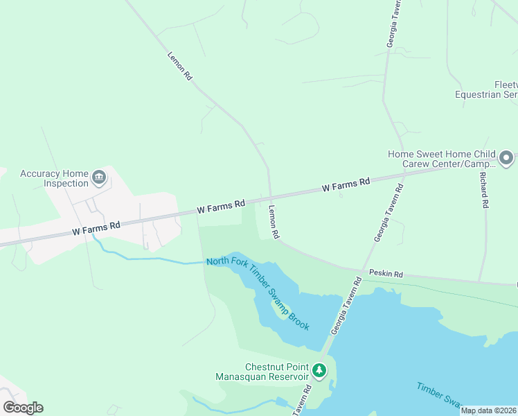 map of restaurants, bars, coffee shops, grocery stores, and more near 511 West Farms Road in Howell Township