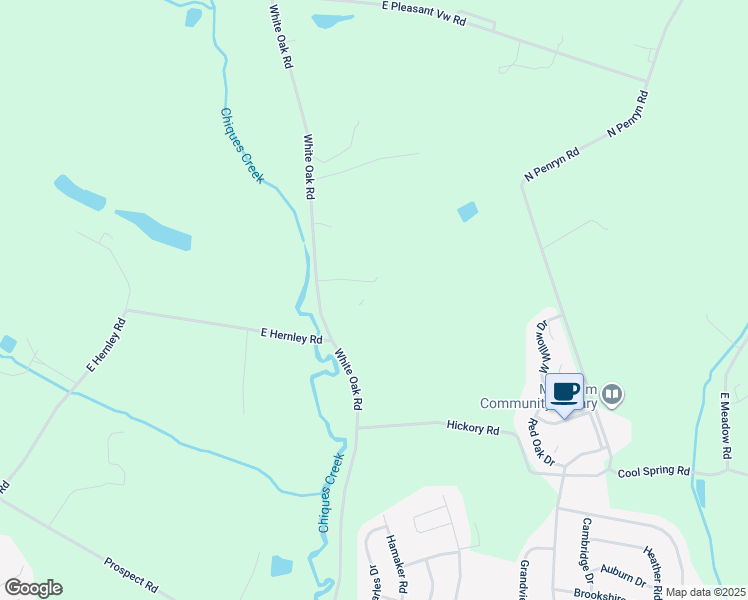 map of restaurants, bars, coffee shops, grocery stores, and more near 773 White Oak Road in Manheim