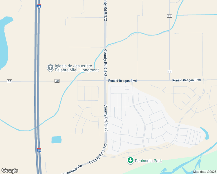 map of restaurants, bars, coffee shops, grocery stores, and more near 12973 Cormorant Place in Longmont