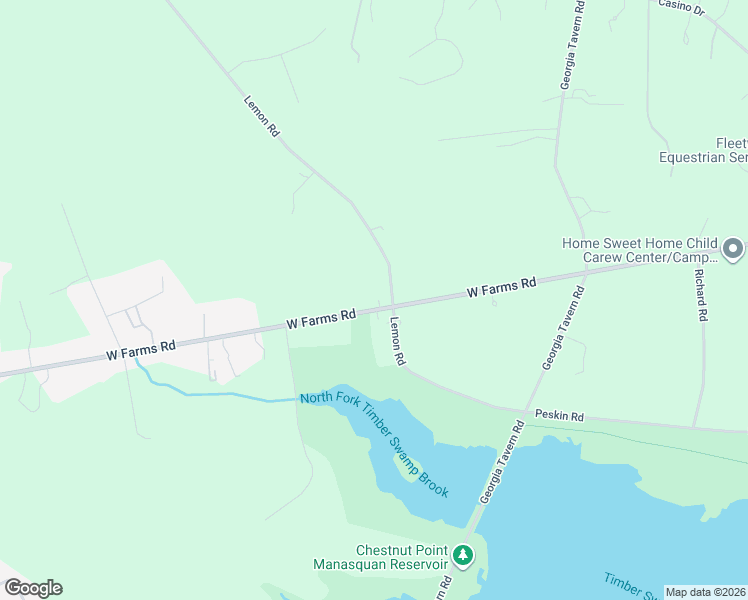 map of restaurants, bars, coffee shops, grocery stores, and more near 500 West Farms Road in Howell Township