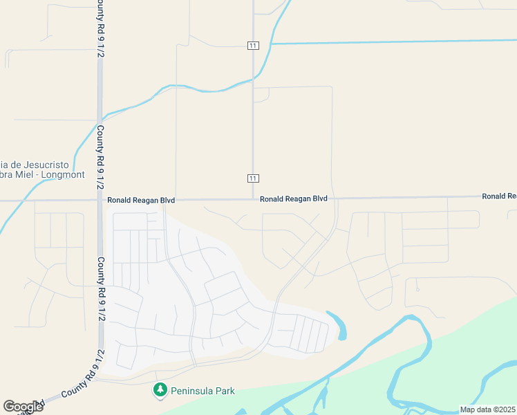 map of restaurants, bars, coffee shops, grocery stores, and more near 5000 County Road 28 in Longmont