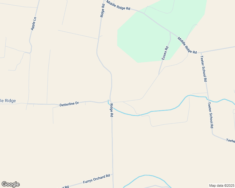 map of restaurants, bars, coffee shops, grocery stores, and more near 743-2061 Ridge Road in New Enterprise