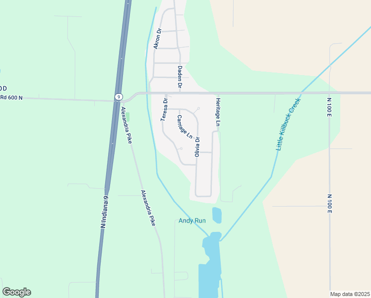 map of restaurants, bars, coffee shops, grocery stores, and more near 5680 Teresa Drive in Alexandria