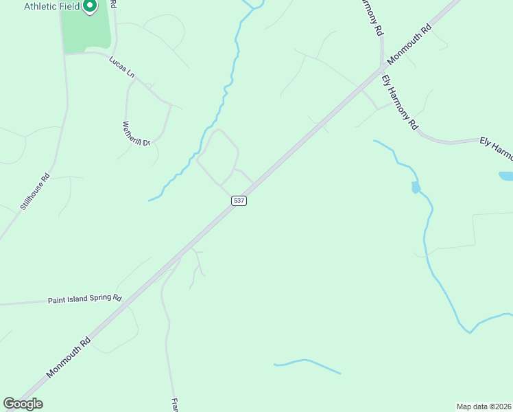 map of restaurants, bars, coffee shops, grocery stores, and more near 381 Monmouth Road in Freehold