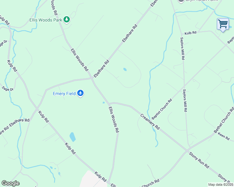 map of restaurants, bars, coffee shops, grocery stores, and more near 15 Creamery Road in Pottstown