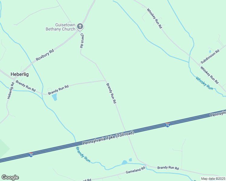 map of restaurants, bars, coffee shops, grocery stores, and more near 393 Brandy Run Road in Newville