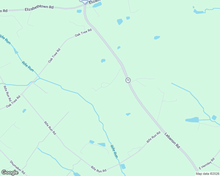 map of restaurants, bars, coffee shops, grocery stores, and more near 99 Autumn Leaf Lane in Manheim