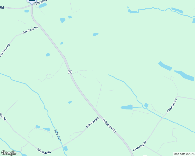 map of restaurants, bars, coffee shops, grocery stores, and more near 134 Deer Run in Manheim