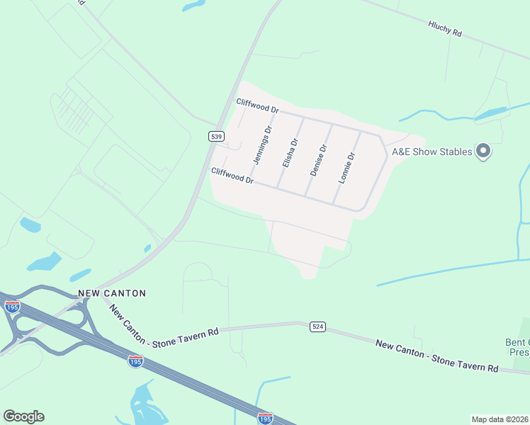 map of restaurants, bars, coffee shops, grocery stores, and more near 41 Gina Drive in Allentown