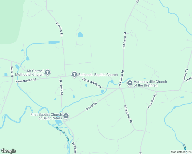 map of restaurants, bars, coffee shops, grocery stores, and more near 2101 Harmonyville Road in Pottstown