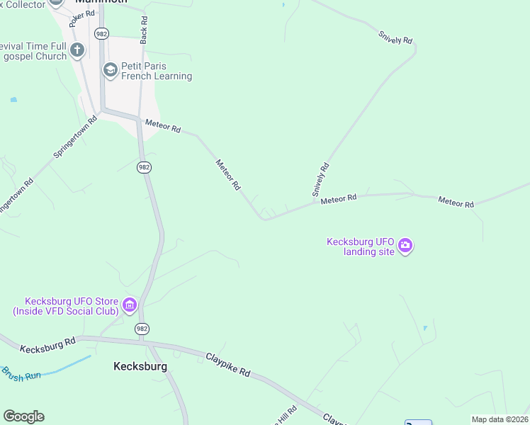 map of restaurants, bars, coffee shops, grocery stores, and more near 205 Meteor Road in Mount Pleasant