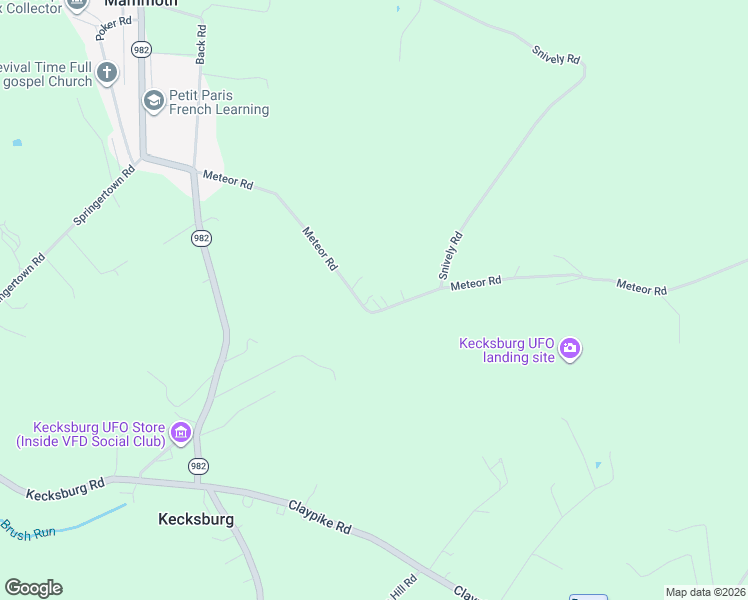 map of restaurants, bars, coffee shops, grocery stores, and more near 205 Meteor Road in Mount Pleasant