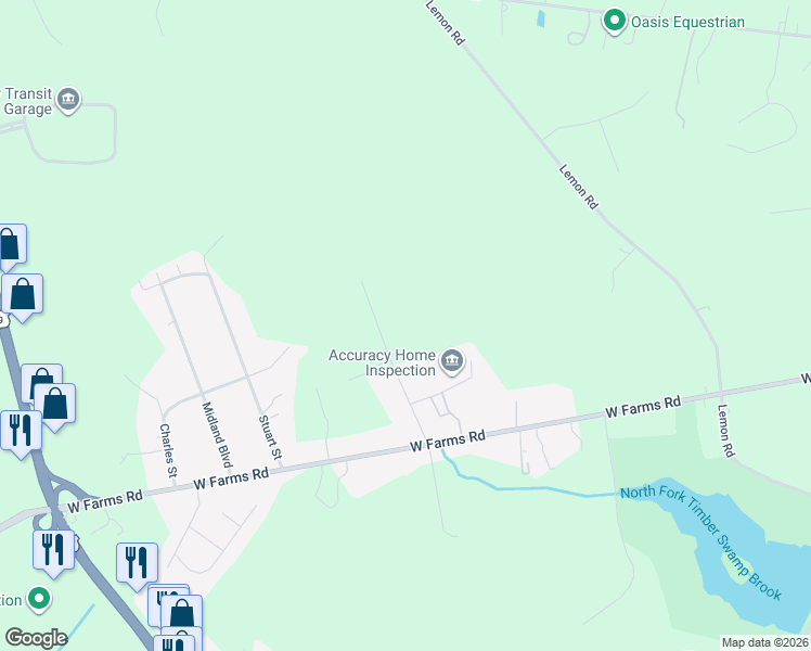 map of restaurants, bars, coffee shops, grocery stores, and more near 190 Tyrpak Road in Howell Township