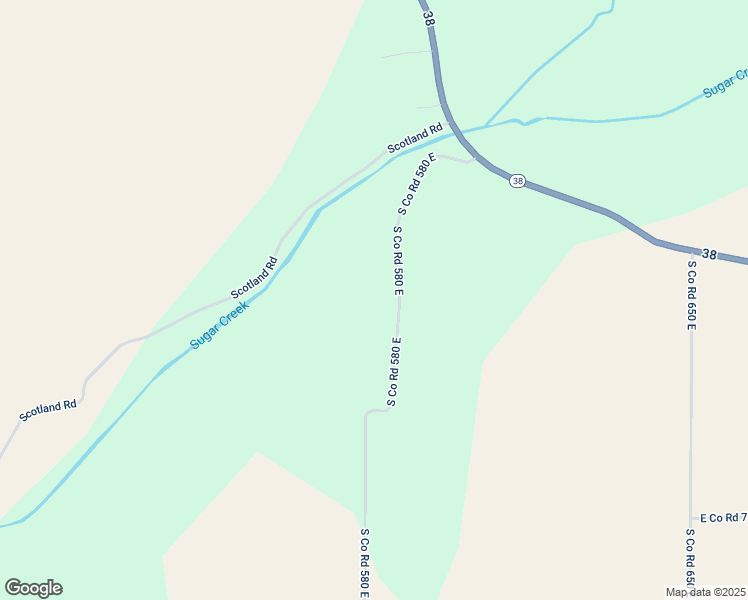 map of restaurants, bars, coffee shops, grocery stores, and more near in Kirklin