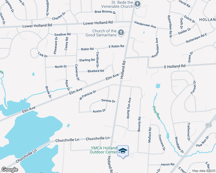 map of restaurants, bars, coffee shops, grocery stores, and more near 98 West Patricia Road in Southampton