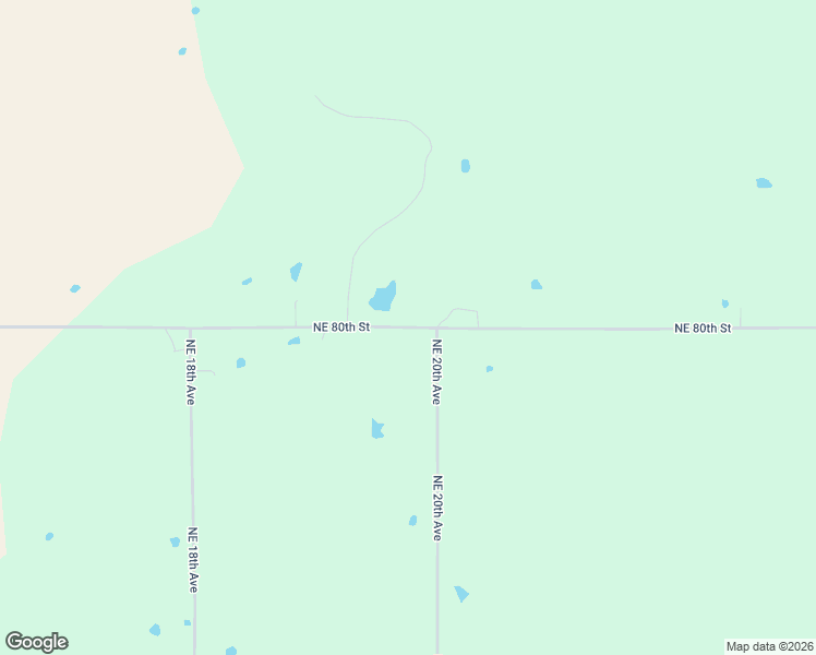 map of restaurants, bars, coffee shops, grocery stores, and more near Northeast 80th Street in Trenton