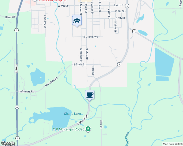 map of restaurants, bars, coffee shops, grocery stores, and more near 132-138 Rice Street in Milan