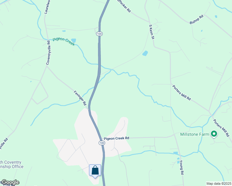 map of restaurants, bars, coffee shops, grocery stores, and more near 220 Bealer Road in Pottstown
