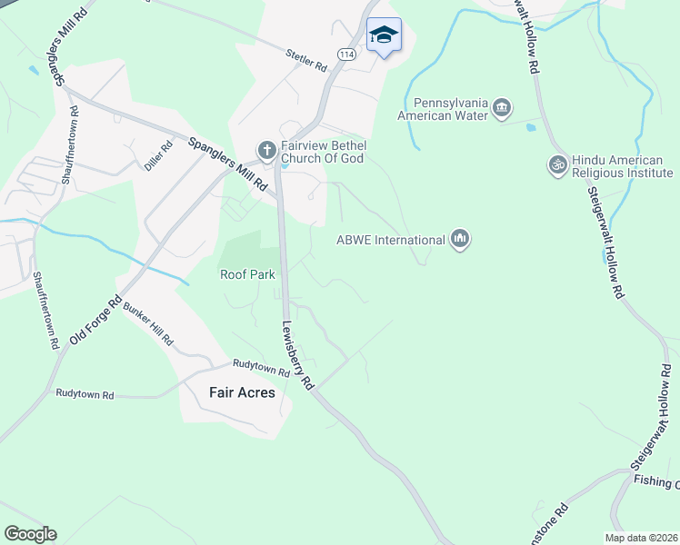 map of restaurants, bars, coffee shops, grocery stores, and more near 572C Lewisberry Road in New Cumberland