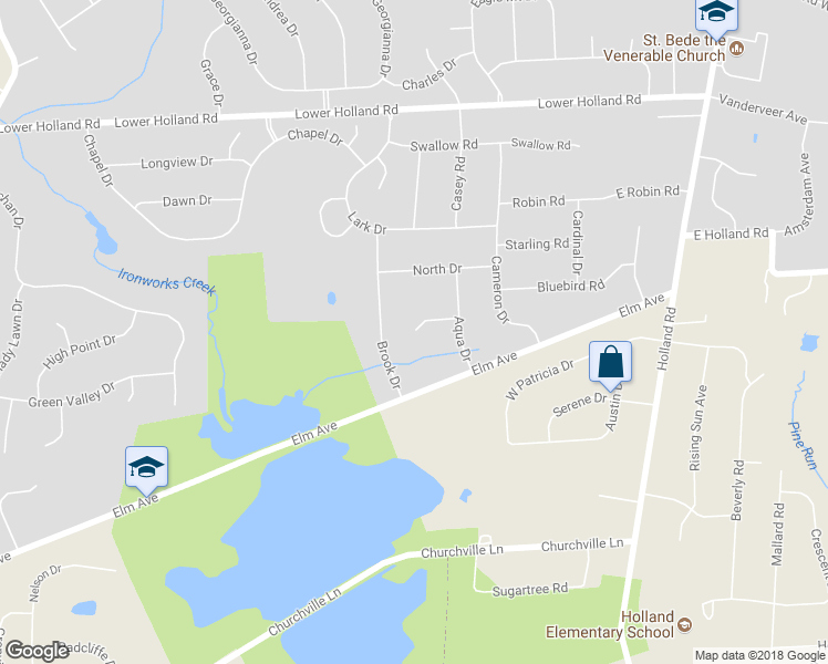 map of restaurants, bars, coffee shops, grocery stores, and more near 24 Wilson Drive in Southampton
