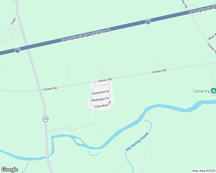 map of restaurants, bars, coffee shops, grocery stores, and more near 172 Conodoguinet Mobile Estates in Newville