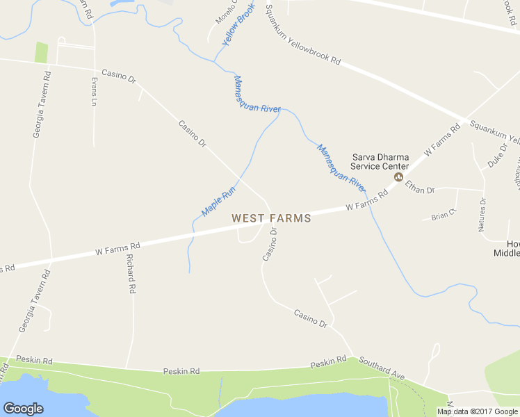 map of restaurants, bars, coffee shops, grocery stores, and more near 149 Casino Drive in Farmingdale