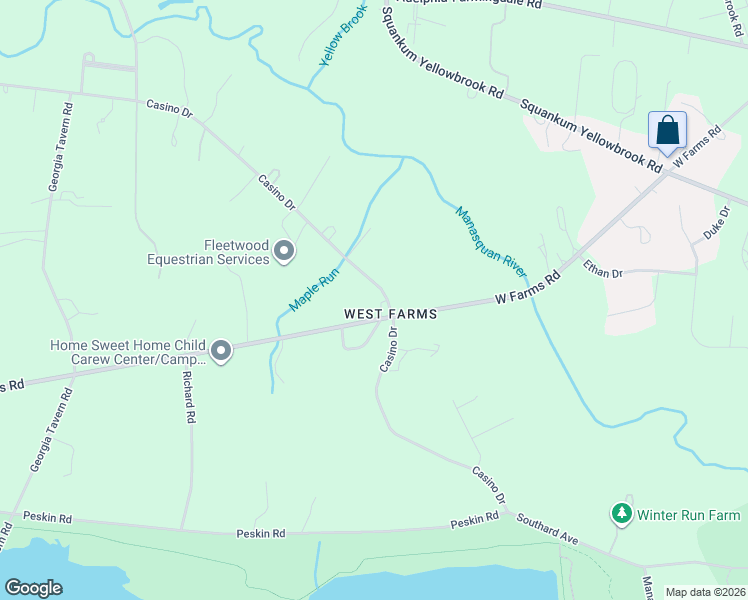 map of restaurants, bars, coffee shops, grocery stores, and more near 149 Casino Drive in Farmingdale