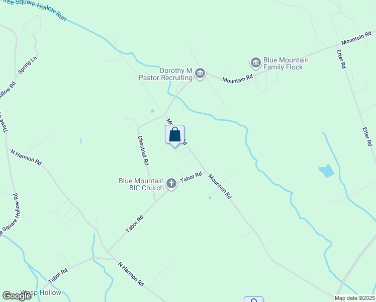 map of restaurants, bars, coffee shops, grocery stores, and more near 15 Mountain Top Drive in Newburg