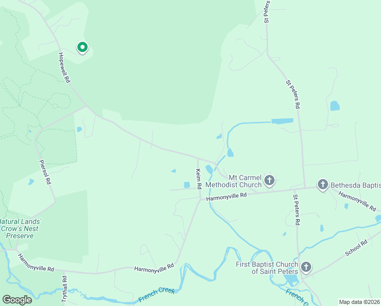 map of restaurants, bars, coffee shops, grocery stores, and more near 230 Hopewell Road in Elverson