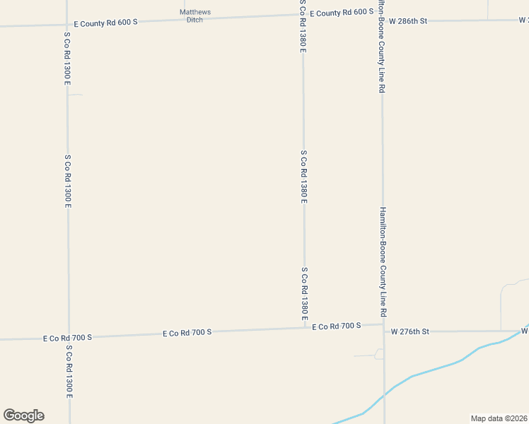 map of restaurants, bars, coffee shops, grocery stores, and more near 6730 South Co Road 1380 East in Sheridan