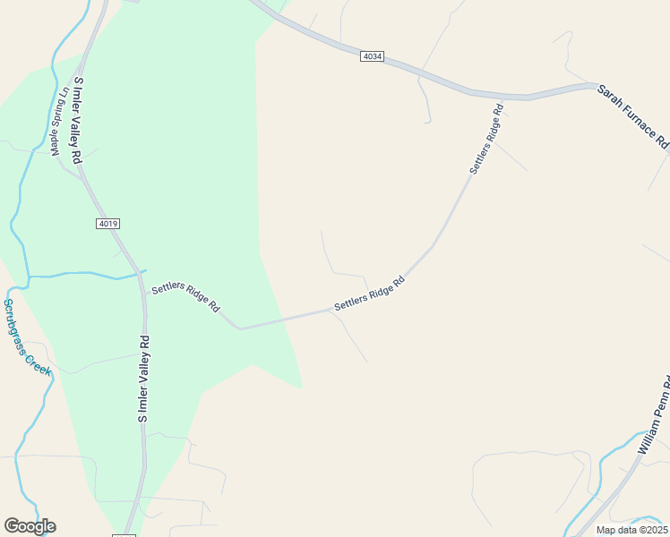 map of restaurants, bars, coffee shops, grocery stores, and more near 1257 Heritage Road in Osterburg