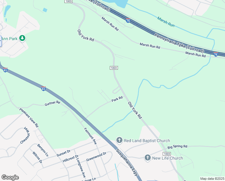 map of restaurants, bars, coffee shops, grocery stores, and more near 371 Old York Road in New Cumberland