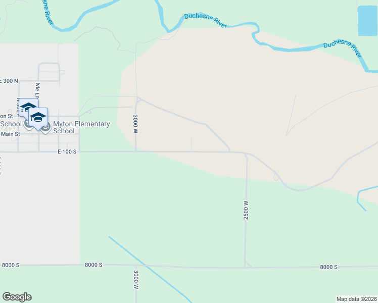 map of restaurants, bars, coffee shops, grocery stores, and more near 1475 West 7500 South in Roosevelt