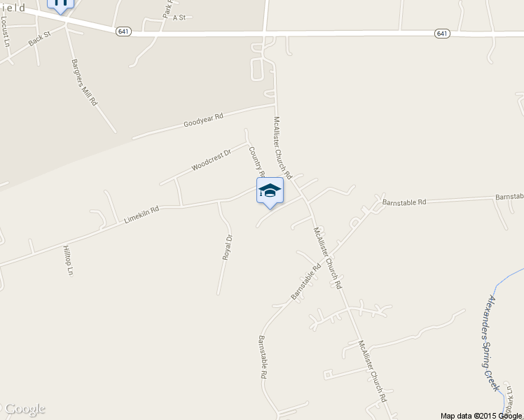 map of restaurants, bars, coffee shops, grocery stores, and more near 146 McAllister Church Road in Carlisle