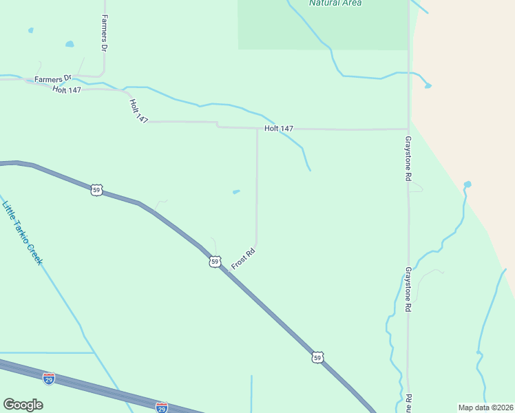 map of restaurants, bars, coffee shops, grocery stores, and more near 14970 Frost Road in Craig