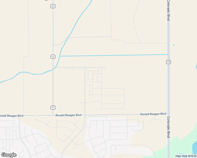 map of restaurants, bars, coffee shops, grocery stores, and more near 13322 County Road 11 in Longmont