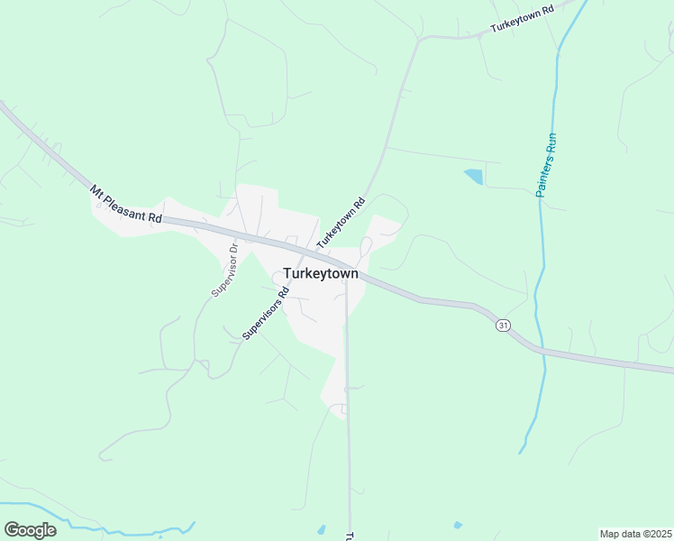 map of restaurants, bars, coffee shops, grocery stores, and more near in Turkeytown