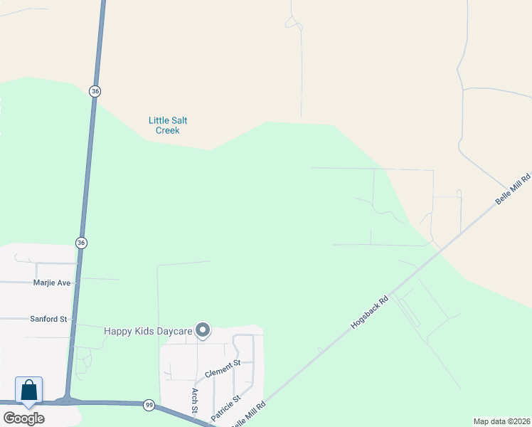 map of restaurants, bars, coffee shops, grocery stores, and more near in Red Bluff