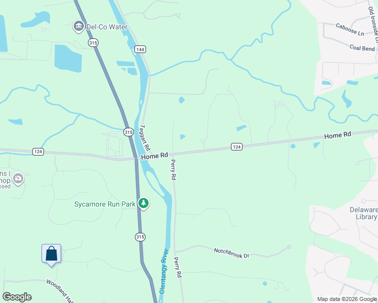 map of restaurants, bars, coffee shops, grocery stores, and more near 813-1361 Home Road in Delaware