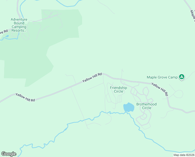 map of restaurants, bars, coffee shops, grocery stores, and more near 514 Yellow Hill Road in Narvon