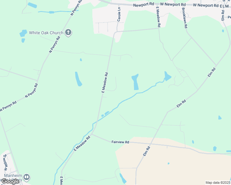 map of restaurants, bars, coffee shops, grocery stores, and more near 641 Bedington Circle in Manheim