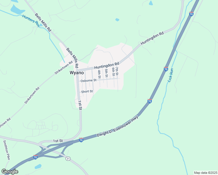 map of restaurants, bars, coffee shops, grocery stores, and more near 2636 6th Street in Yukon