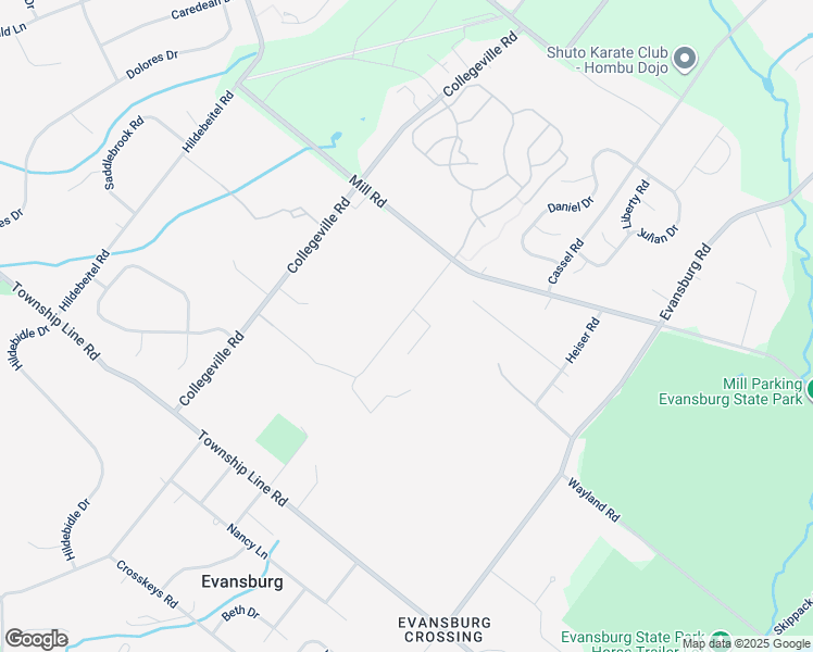 map of restaurants, bars, coffee shops, grocery stores, and more near 514 2nd Avenue in Collegeville