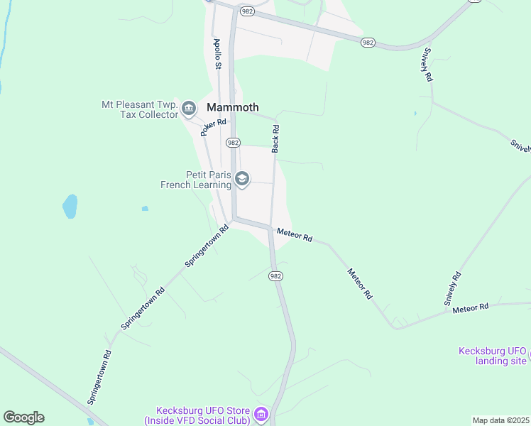 map of restaurants, bars, coffee shops, grocery stores, and more near 5111 Back Road in Mount Pleasant