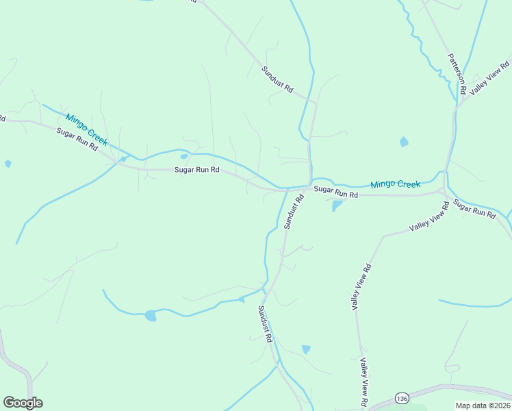 map of restaurants, bars, coffee shops, grocery stores, and more near 226 Sugar Run Road in Eighty Four