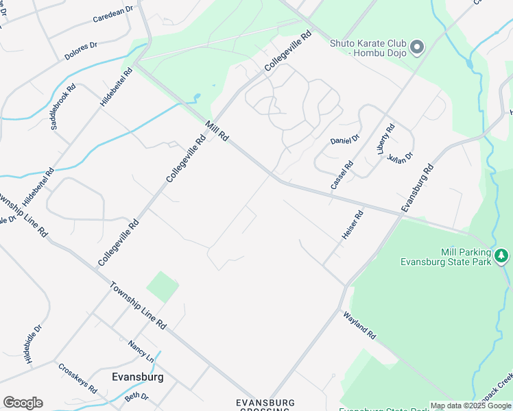 map of restaurants, bars, coffee shops, grocery stores, and more near 520 2nd Avenue in Collegeville