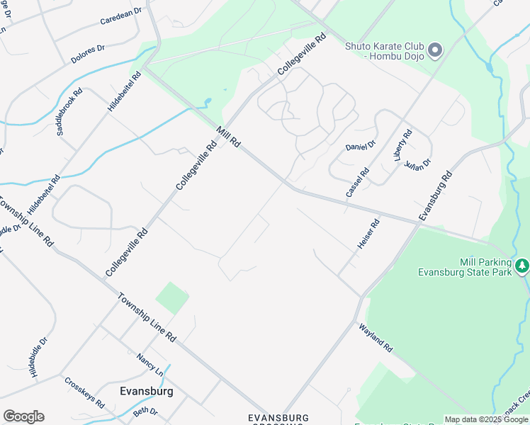 map of restaurants, bars, coffee shops, grocery stores, and more near 520 2nd Avenue in Collegeville
