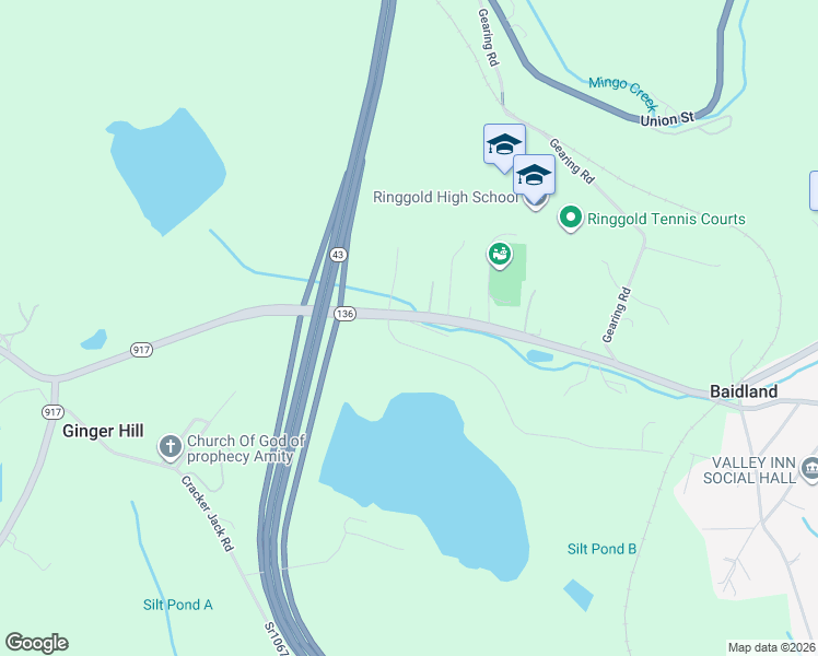 map of restaurants, bars, coffee shops, grocery stores, and more near 8 Momeyer Road in Monongahela